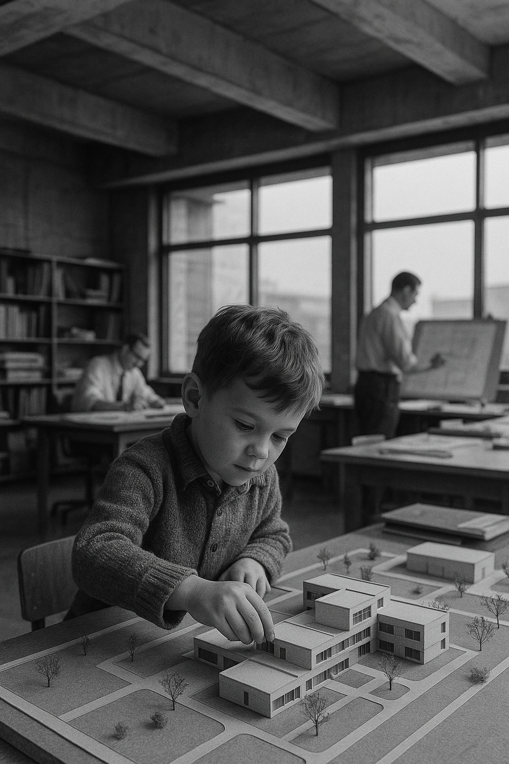 Kid in Architecture Studio